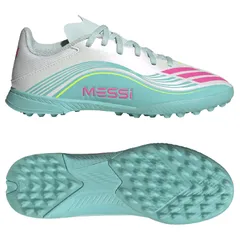 アディダス adidas  F50 MESSI LEAGUE TF J  ジュニア サッカートレーニングシューズ  26SS (JQ0944)、22.5cm