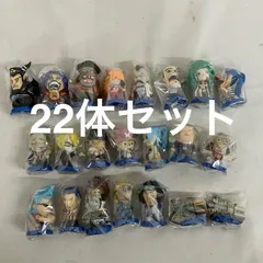 中古 ワンピース アニメキャラヒーローズ 22体まとめ売り SF2675C c099