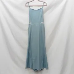 axesfemmePOETIQUE アクシーズファムポエティック マーメイドロングキャミOP サックス M ○□・□〇☆