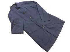 PAUL STUART ポールスチュアート 中綿ライナー付き ステンカラー コート size50/濃紺 ◇■◎メンズのサムネイル