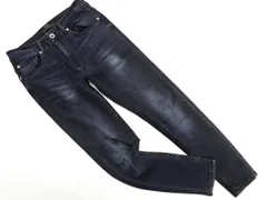 ZARA ザラ ダメージ加工 ストレッチ スキニー デニムパンツ size38/黒 ■■ レディース