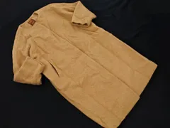 nano universe ナノユニバース ウール混 ノーカラー コート sizeF/ベージュ ◇■ レディース