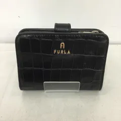 FURLA フルラ 財布 二つ折り クロコダイル柄