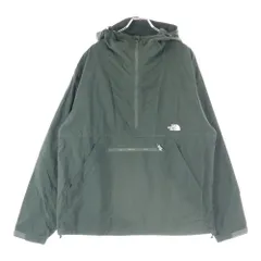 THE NORTH FACE (ザノースフェイス) Compact Anorak コンパクトアノラック ハーフジップ フーディージャケット カーキ NP21735