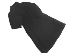 en quete アンケート アンゴラ混 スタンドカラー コート size11/黒 ◇■ レディース