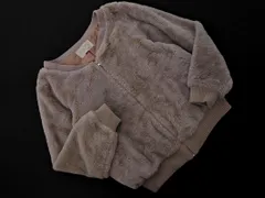 n'Or ノアール フェイクファー ブルゾン ジャケット size2/グレー ◇■ レディース