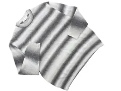 a day in the life アデイインザライフ ユナイテッドアローズ ボーダー ニット セーター sizeM/グレー ◇■ メンズ