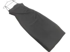 ZARA ザラ シャーリング ジャンパースカート キャミソール ワンピース sizeM/黒 ■■ レディース