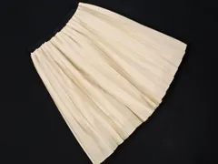 UNITED ARROWS ユナイテッドアローズ プリーツ スカート アイボリー ■◇ レディース