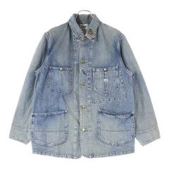 LEE (リー) ×DAIRIKU フロント ロゴワッペン カバーオール デニム