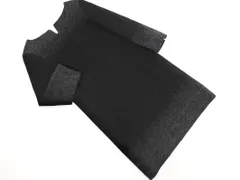 COMME CA DU MODE コム サ デ モード ウール混 Iライン ワンピース size9/黒ｘグレー ◇■ レディース