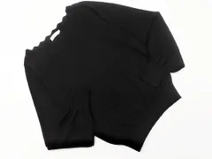 earth music&ecology アースミュージック＆エコロジー ニット セーター sizeM/黒 ■◇ レディース