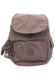 Kipling キプリング モンキーチャーム 付き リュック デイパック バッグ ブラウン ■■ レディース