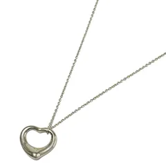 TIFFANY&Co.(ティファニー) ネックレス オープンハート シルバー