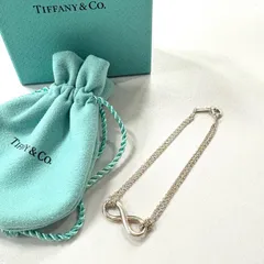 ティファニー TIFFANY&Co. インフィニティ ブレスレット SV925 #16.5cm シルバー 【鑑定済み】正規品