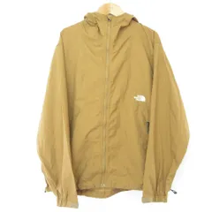 美品 THE NORTH FACE ザ ノースフェイス コンパクト ナイロン ジャケット NP71830 Sサイズ キャメル メンズ 古着 中古 USED