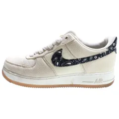 NIKE (ナイキ) AIR FORCE 1 LOW PAISLEY エアフォースワンロー ペイズリー ローカットスニーカー ホワイト US11/29cm DJ4631-200
