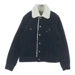 LEE (リー) ×BEAMS別注 STORM RIDER ストームライダー 裏地ボア コーデュロイ ジャケット ブラック LB0203