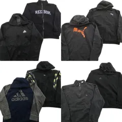 古着卸 まとめ売り スポーツブランドMIX スウェット 8枚セット (メンズ L ) プーマ アディダス リーボック フィラ 中古 古着 ND8433