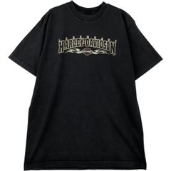古着 00年代 ハーレーダビッドソン Harley-Davidson モーターサイクル バイクTシャツ USA製 メンズL相当/eaa613479