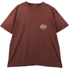 古着 00年代 ハーレーダビッドソン Harley-Davidson 鷲柄 イーグル柄 モーターサイクル バイクTシャツ メンズXL相当/eaa613480