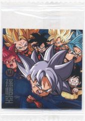 ドラゴンボールZ スーパーサイヤ人3 孫悟空 アマダ 短冊 シール キラ