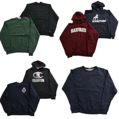 古着卸 まとめ売り チャンピオン Champion スウェット 7枚セット (メンズ M ) ハーバード カレッジ ワンポイント 中古 古着 ND8686