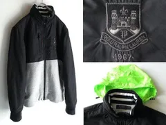 POLO RALPH LAUREN ポロ ラルフローレン フード内蔵 エンブレムロゴ刺繍 ポリエステル切替 スウェット ジャケット ブルゾン S 国内正規品