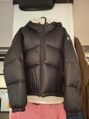 (The First 特価) Marithe Francois Girbaud リバーシブル ダウン ブラック アイボリー