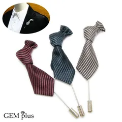 ブローチ メンズ ピンブローチ ネクタイ レディース シンプル ラペルピン ハットピン キルトピン CES10052