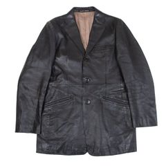 OURS ローズ着 ジャンポールゴルチェオム L スーパーロングコート 紺