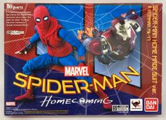 반다이 SHFiguarts 스파이더 맨 / 홈 커밍 스파이더 맨 (홈 커밍) 홈 메이드 슈트 & 아이언 맨 마크 47
