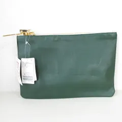 未使用 23SS 1970-1976 アパルトモン取扱い LISSE (XL) Cluth Bag クラッチバッグ グリーン レディース 古着 中古 USED