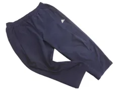adidas アディダス クロップド パンツ sizeL/紺 ■◇ メンズ