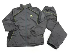 Champion チャンピオン ウインドブレーカー ジャケット パンツ セットアップ size上L下M/グレー ◇■ メンズのサムネイル