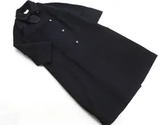 SHIPS シップス ロング コート sizeF/濃紺 ◇■ レディース