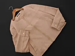 INGNI イング スウェード調 ノーカラー ジャケット sizeM/ピンク ◇■ レディース