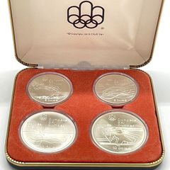 カナダオリンピック記念硬貨 1976年 4枚セット - メルカリ