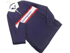 Champion チャンピオン 刺繍 ポロシャツ sizeXL/紺ｘ赤ｘ白 ◇■ メンズ