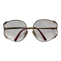  Christian Dior クリスチャンディオール 2987 オーストリア製 ヴィンテージ メガネフレーム ゴールド【RE360】