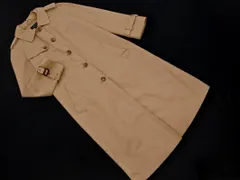LANDS' END ランズエンド シングル トレンチ コート size9AR/ライトベージュ ◇■ レディース