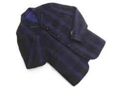 URBAN RESEARCH アーバンリサーチ ウール混 チェック ジャケット size48/紺 ◇■ メンズ