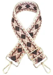 [Estimation エスティメイション] ショルダーストラップ バッグ ショルダー ベルト 肩掛け 幅広 太め ワイド 単品 付け替え 交換用 肩紐 柄 刺繍 BAG STRAP SHOLDER エレガント