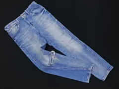 ZARA MAN ザラ マン ダメージ加工 デニムパンツ size38/水色 ■◇ メンズ