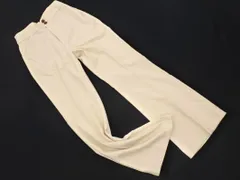 vis a vis ビザビ センタープレス加工 パンツ sizeS/ライトベージュ ■◇ レディース