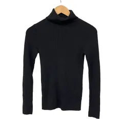 BLUE LABEL CRESTBRIDGE(ブルーレーベルクレストブリッジ) 長袖セーター サイズ38 M レディース美品  - 黒 タートルネック