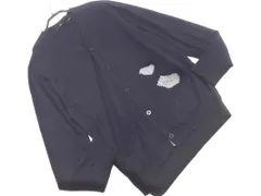 UNIQLO +J ユニクロ ジルサンダー ウール混 カーディガン sizeXL/紺 ◇■ メンズ