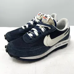 【中古】fragment design×sacai×Nike LD Waffle Blackended Blue DH2684-400 サイズ26.5cm フラグメント×サカイ×ナイキ[17]