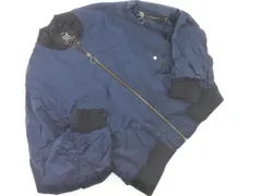 ZARA TRF ザラ トラファ フライト ジャケット sizeS/紺 ◇■ メンズ