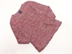 SHIPS JET BLUE シップスジェットブルー リネン混 Vネック ニット セーター sizeS/赤 ■◇ メンズのサムネイル